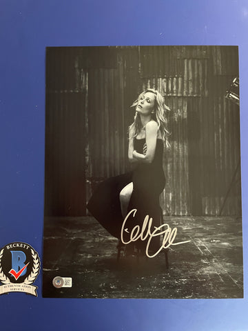 Gillian Anderson signed 11"x14" photo - Beckett COA