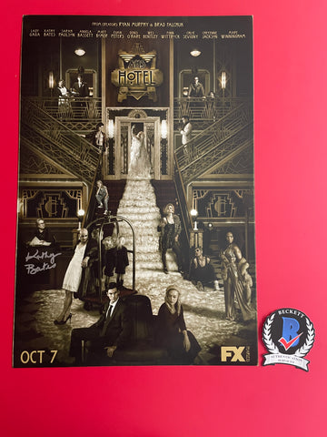 Kathy Bates signed 12"x18" American Horror Story poster - Beckett COA