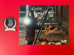 Kyle Richards signed 8"x10" Halloween Kills Michael Myers photo - Beckett COA