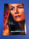 Andi Matichak signed 12"x18" Halloween Kills poster - Beckett COA