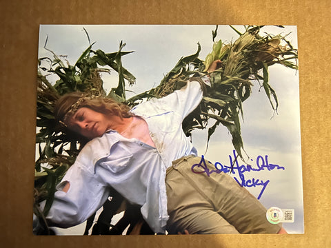 Linda Hamilton signed 8"x10" Children of the Corn photo - Beckett COA