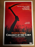 Linda Hamilton signed 12"x18" Children of the Corn poster - Beckett COA