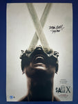 Tobin Bell signed 12"x18" Saw 10 poster - Beckett COA