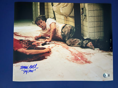 Tobin Bell signed 11"x14" Saw photo - Beckett COA