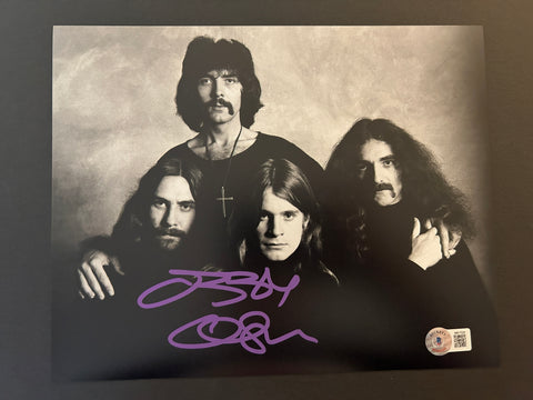 Ozzy Osbourne signed 8"x10" Photo - Beckett COA
