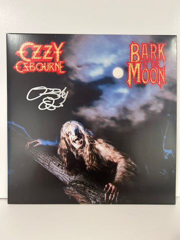 Ozzy Osbourne signed Bark at the Moon Vinyl - Beckett COA