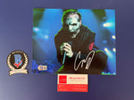 Corey Taylor signed 8”x10” Slipknot photo - Beckett COA