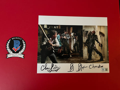Clu Gulager signed 8"x10" Return of the Living Dead photo - Beckett COA
