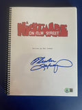 Heather Langenkamp signed Nightmare on Elm Street script - Beckett COA