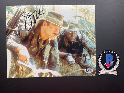 Jesse Ventura signed 8"x10" Predator photo - Beckett COA