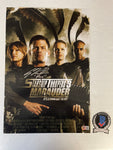 Casper Van Dien signed 12"x18" Starship Troopers 3 poster - Beckett COA