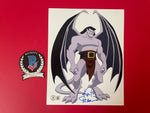 Keith David signed 8"x10" Gargoyles photo - Beckett COA
