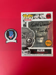 Keith David signed They Live Alien Chase Version funko pop - Beckett COA