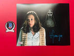 Vera Farmiga signed 11"x14" Lorraine Warren The Conjuring The Nun photo - Beckett COA