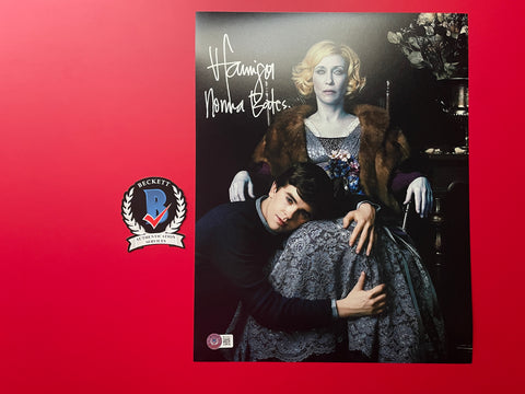 Vera Farmiga signed 11"x14" Bates Motel Norma Bates photo - Beckett COA