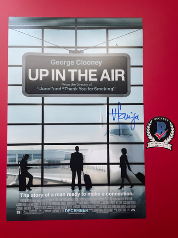 Vera Farmiga signed 12"x18" Up In the Air poster - Beckett COA