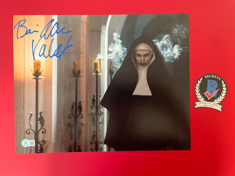 Bonnie Aarons signed 11"x14" The Nun photo - Beckett COA