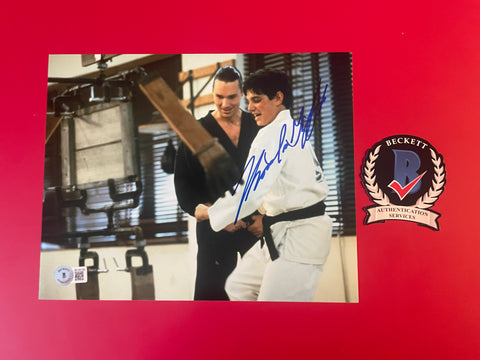 Thomas Ian Griffith signed 8"x10" Karate Kid Cobra Kai photo - Beckett COA