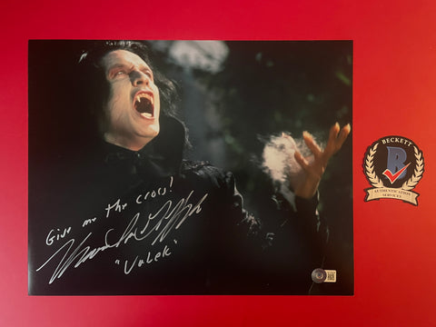 Thomas Ian Griffith signed 11"x14" Valak Vampires photo - Beckett COA