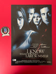 Muse Watson signed 12"x18" I Know What You Did Last Summer poster - Beckett COA