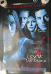 Muse Watson Freddie Prinze Jr signed 27"x40" I Know What You Did Last Summer Original poster - Beckett COA
