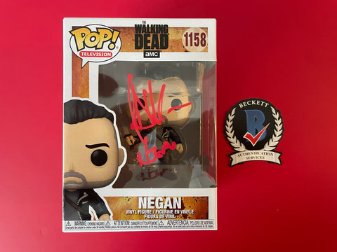 Jeffrey Dean Morgan signed Negan The Walking Dead funko pop - Beckett COA