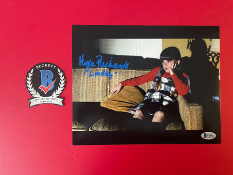 Kyle Richards signed 8"x10" Halloween Michael Myers photo - Beckett COA
