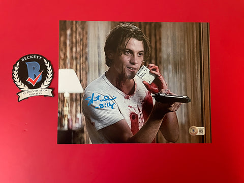 Skeet Ulrich signed 8"x10" Ghostface Scream photo - Beckett COA