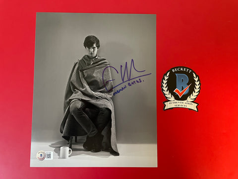 Freddie Highmore signed 8"x10" Bates Motel Norman Bates photo - Beckett COA