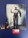 Peter Weller signed 11”x14” Robocop photo - Beckett COA